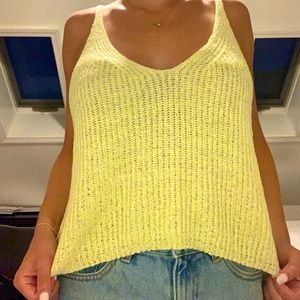 Cotton On Knit Tank-Yellow